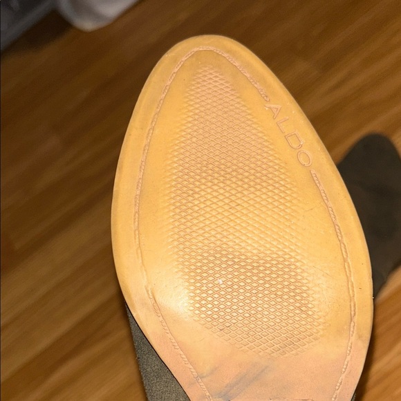 Aldo Dark khaki Brown Ankle Booties - Picture 5 of 11